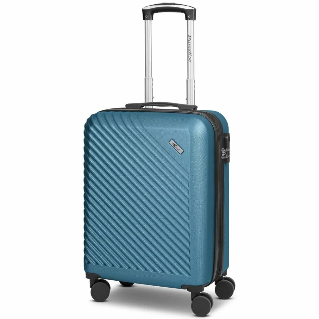 Outlet Check.In Paradise 2.0 4 Rollen Kabinentrolley S 55 cm mit Dehnfalte glacier blue