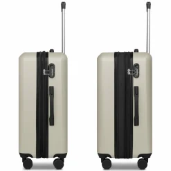 Check.In Paradise 2.0 4 Rollen Trolley M 68 cm mit Dehnfalte