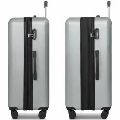 Outlet Check.In Paradise 2.0 4 Rollen Trolley L 78 cm mit Dehnfalte stone grey