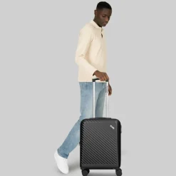 Check.In Hartgepäck Kabinengepäck|4-Rollen Kabinentrolleys<Paradise 2.0 4 Rollen Kabinentrolley S 55 cm mit Dehnfalte black