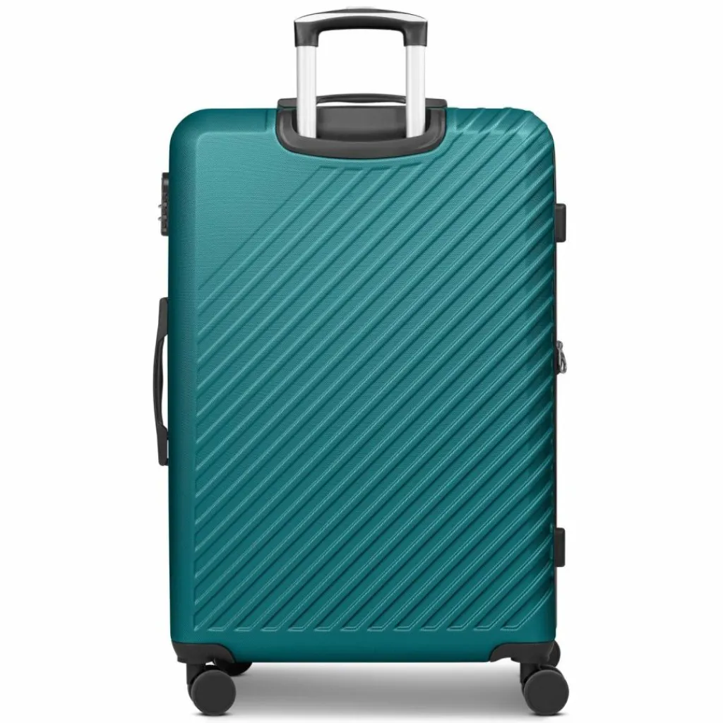 Hot Check.In Paradise 2.0 4 Rollen Trolley L 78 cm mit Dehnfalte smaragd green