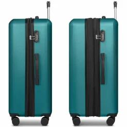 Hot Check.In Paradise 2.0 4 Rollen Trolley L 78 cm mit Dehnfalte smaragd green