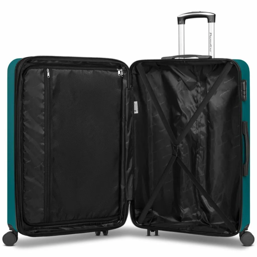 Hot Check.In Paradise 2.0 4 Rollen Trolley L 78 cm mit Dehnfalte smaragd green