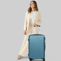 Discount Check.In Paradise 2.0 4 Rollen Trolley M 68 cm mit Dehnfalte glacier blue