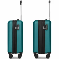 Sale Check.In Paradise 2.0 4 Rollen Kabinentrolley S 55 cm mit Dehnfalte smaragd green