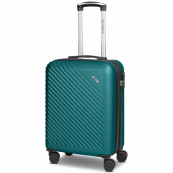 Sale Check.In Paradise 2.0 4 Rollen Kabinentrolley S 55 cm mit Dehnfalte smaragd green