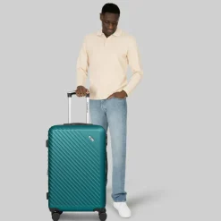 New Check.In Paradise 2.0 4 Rollen Trolley M 68 cm mit Dehnfalte smaragd green