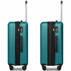 New Check.In Paradise 2.0 4 Rollen Trolley M 68 cm mit Dehnfalte smaragd green