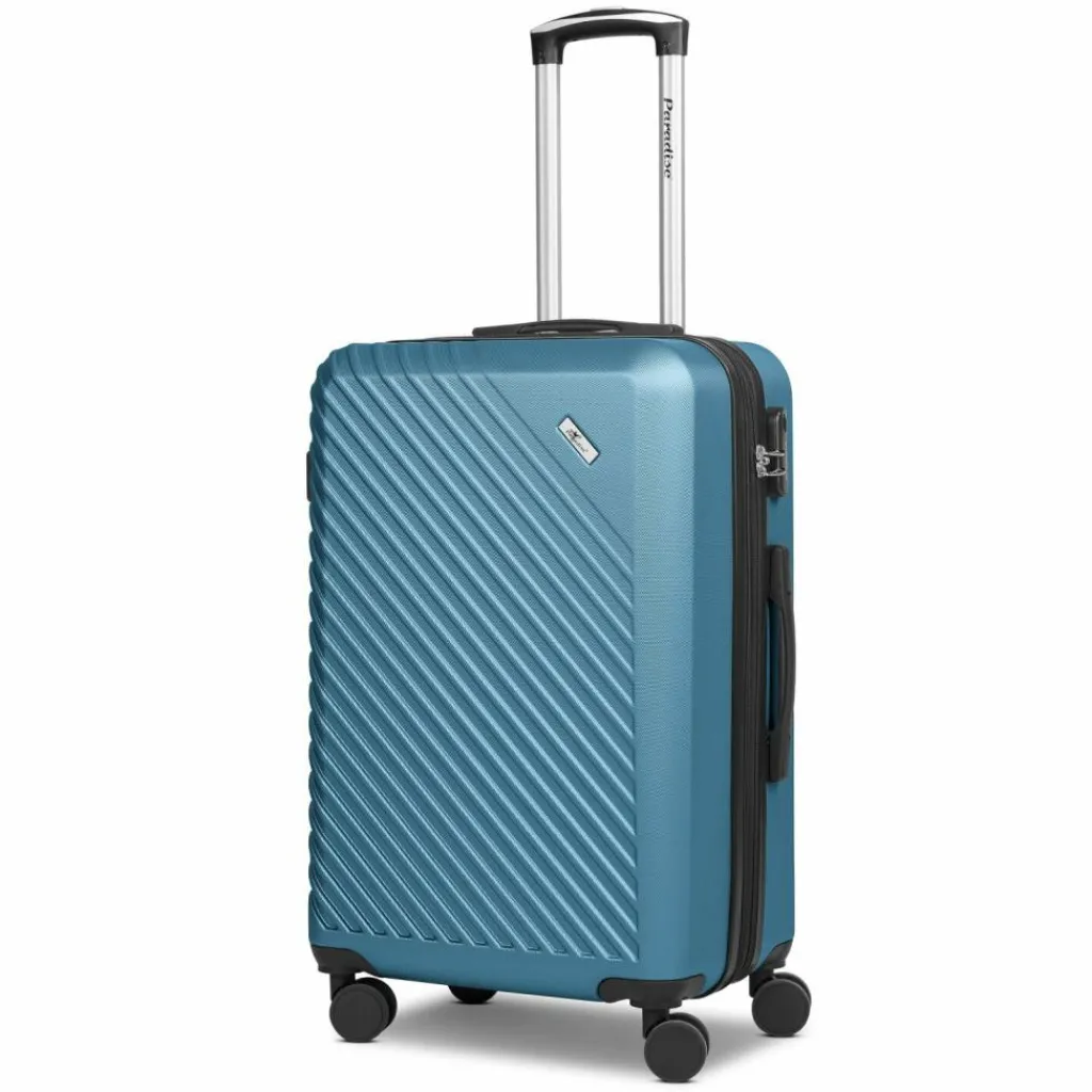 Check.In Koffersets Als Hartgepäck|Koffersets 3-Teilig<Paradise 2.0 4 Rollen Kofferset 3-teilig mit Dehnfalte glacier blue