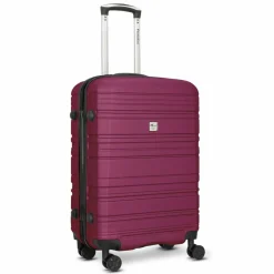 Check.In Paradise 4 Rollen Kofferset 3-teilig berry