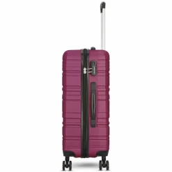 Check.In Paradise 4 Rollen Kofferset 3-teilig berry