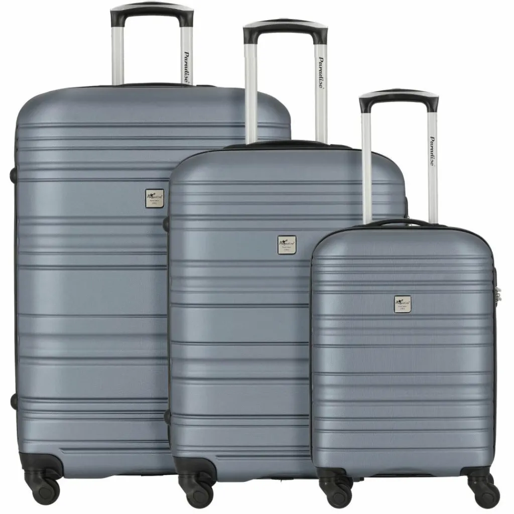 Check.In Paradise 4 Rollen Kofferset 3-teilig