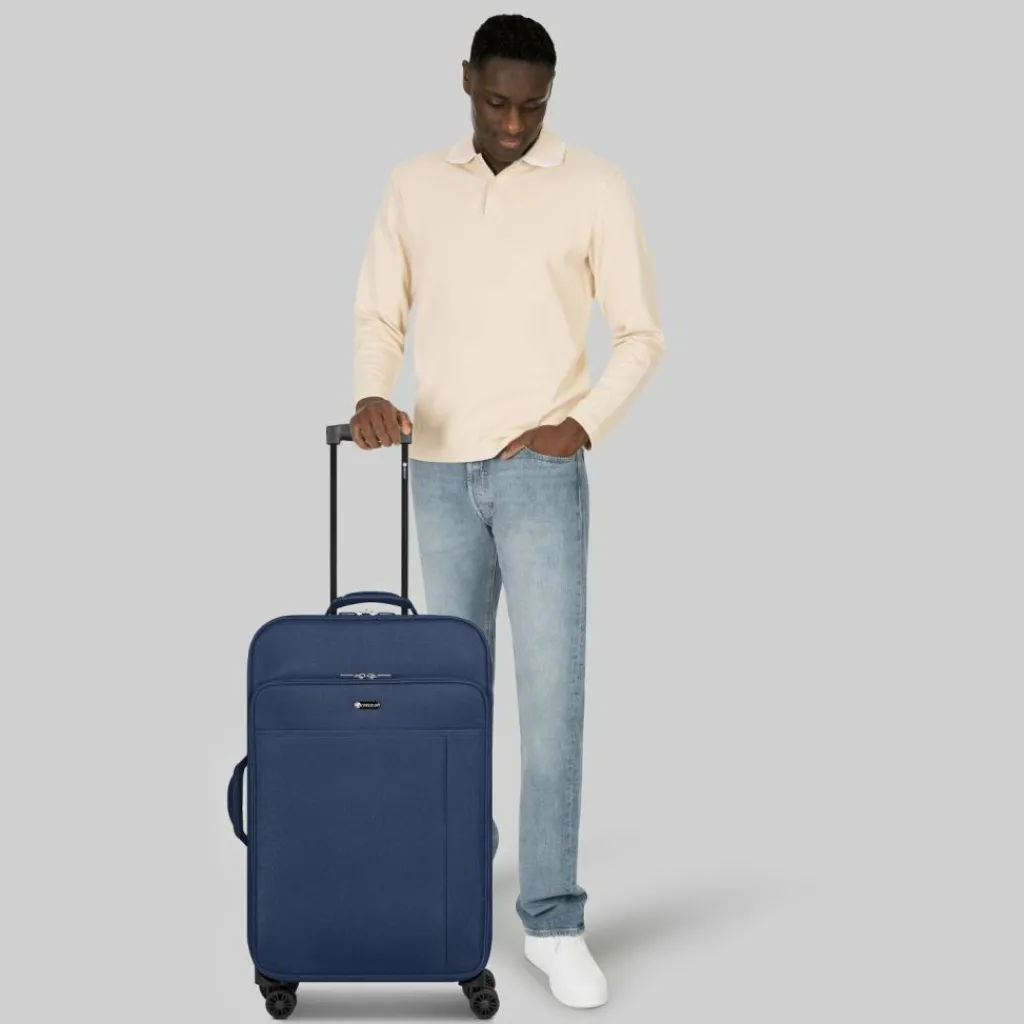 Online Check.In Sevilla 2.0 4 Rollen Trolley 70 cm dark blue