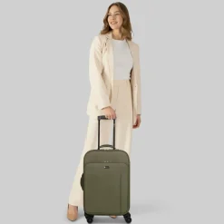 Discount Check.In Sevilla 2.0 4 Rollen Trolley S 60 cm olive