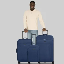 Best Check.In Sevilla 2.0 4 Rollen Kofferset 3-teilig dark blue