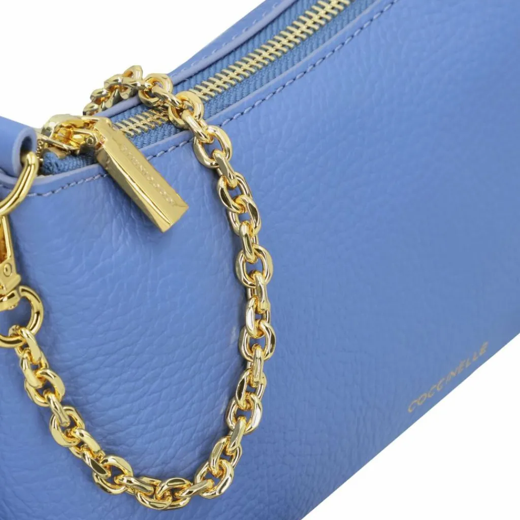 Best Coccinelle Aura Umhängetasche Leder 21.5 cm azul