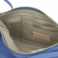 Best Coccinelle Aura Umhängetasche Leder 21.5 cm azul