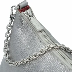 Sale Coccinelle Aura Umhängetasche Leder 21.5 cm steel