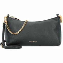 Outlet Coccinelle Aura Umhängetasche Leder 21.5 cm noir