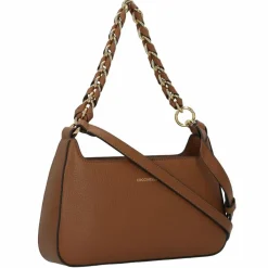 Online Coccinelle Beat Handtasche Leder 24 cm cognac