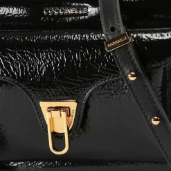 Discount Coccinelle Beat Umhängetasche Leder 21.5 cm noir