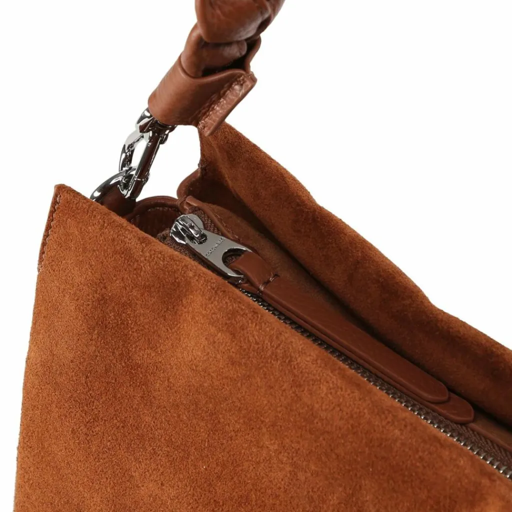 Sale Coccinelle Boheme Handtasche Leder 22.5 cm cognac