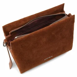 Sale Coccinelle Boheme Handtasche Leder 22.5 cm cognac