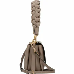 Coccinelle Henkeltaschen|Schultertaschen<Boheme Schultertasche Leder 27 cm warm taupe-rosette