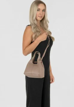 Sale Coccinelle C-Easy Handtasche Leder 21 cm warm taupe