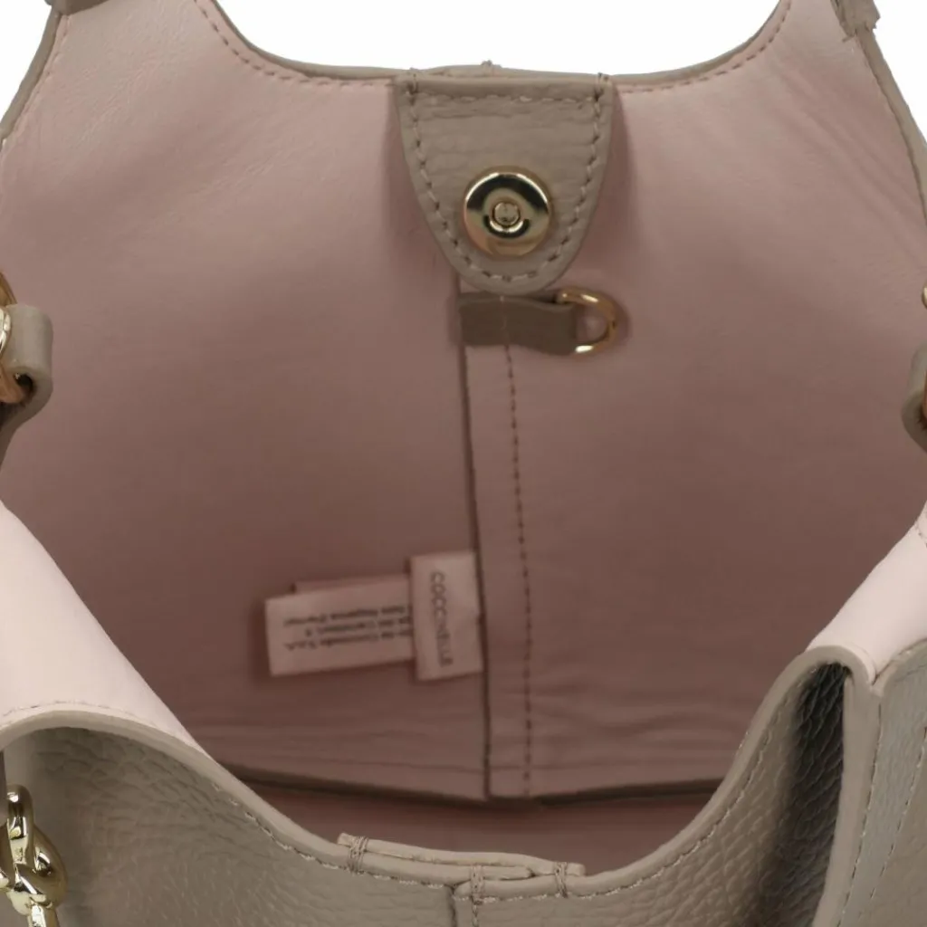 Sale Coccinelle C-Easy Handtasche Leder 21 cm warm taupe