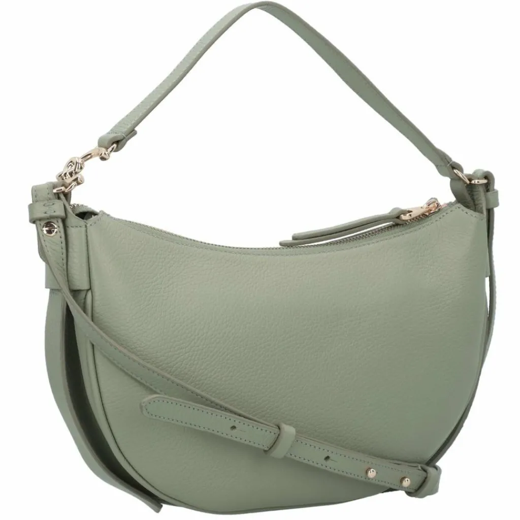 Online Coccinelle C-Easy Schultertasche Leder 25 cm greenery