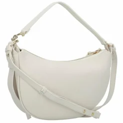 Best Coccinelle C-Easy Schultertasche Leder 25 cm blanco
