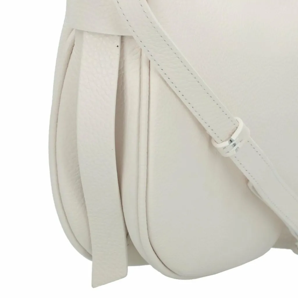 Best Coccinelle C-Easy Schultertasche Leder 25 cm blanco
