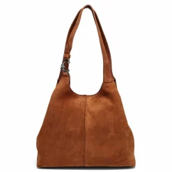 Coccinelle Schultertaschen|Henkeltaschen<C-Easy Schultertasche Leder 34 cm cognac