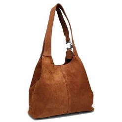 Coccinelle Schultertaschen|Henkeltaschen<C-Easy Schultertasche Leder 34 cm cognac