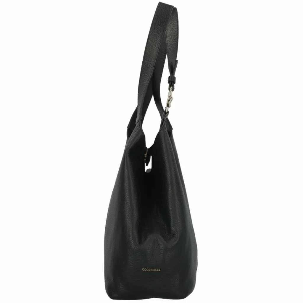 Coccinelle Shopper|Schultertaschen<C-Easy Shopper Tasche Leder 35 cm noir
