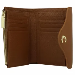 Coccinelle Damengeldbörsen Querformat<C-Me Geldbörse Leder 14 cm cognac