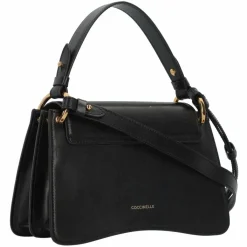 Coccinelle Schultertaschen<C-Me Schultertasche Leder 24 cm noir