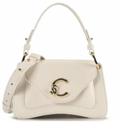 Discount Coccinelle C-Me Schultertasche Leder 21 cm pearl