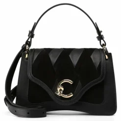 Outlet Coccinelle C-Me Schultertasche Leder 24 cm noir