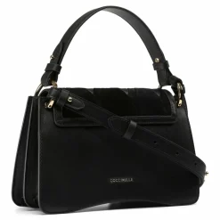 Outlet Coccinelle C-Me Schultertasche Leder 24 cm noir