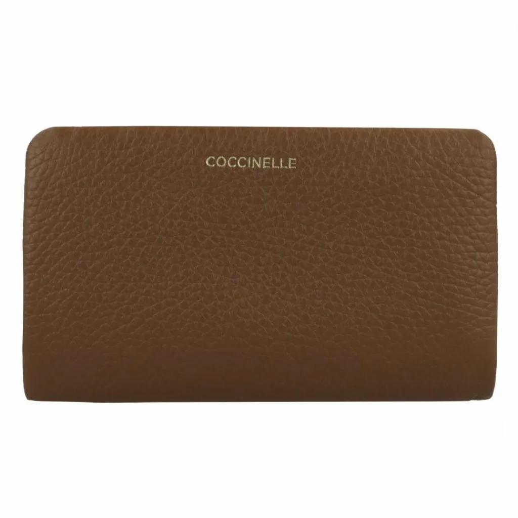 Online Coccinelle C-Me Softy Geldbörse Leder 16 cm cognac