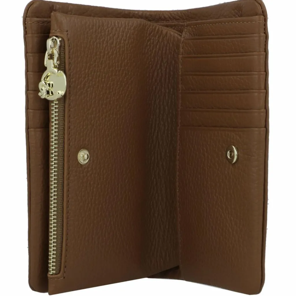 Online Coccinelle C-Me Softy Geldbörse Leder 16 cm cognac