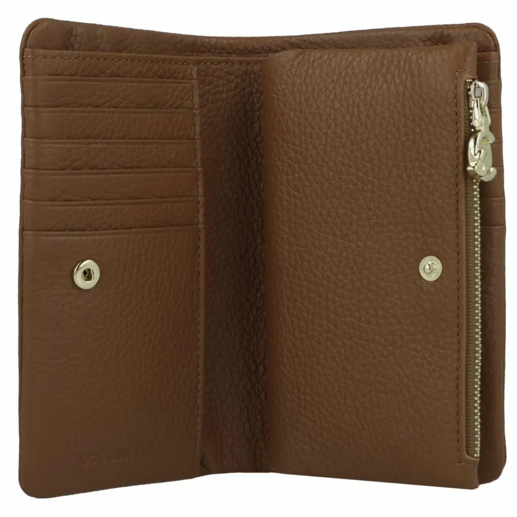 Online Coccinelle C-Me Softy Geldbörse Leder 16 cm cognac