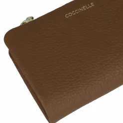 Online Coccinelle C-Me Softy Geldbörse Leder 16 cm cognac