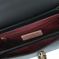 Coccinelle Umhängetaschen<Dew Umhängetasche Leder 23 cm noir