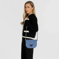 Coccinelle Umhängetaschen<Dew Umhängetasche Leder 23 cm azul