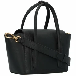 Coccinelle Schultertaschen<Double Beat Schultertasche Leder 21 cm noir