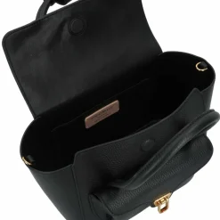 Coccinelle Schultertaschen<Double Beat Schultertasche Leder 21 cm noir