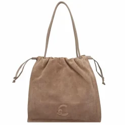 Coccinelle Henkeltaschen|Schultertaschen<Dulse Schultertasche Leder 37 cm warm ta-warm ta